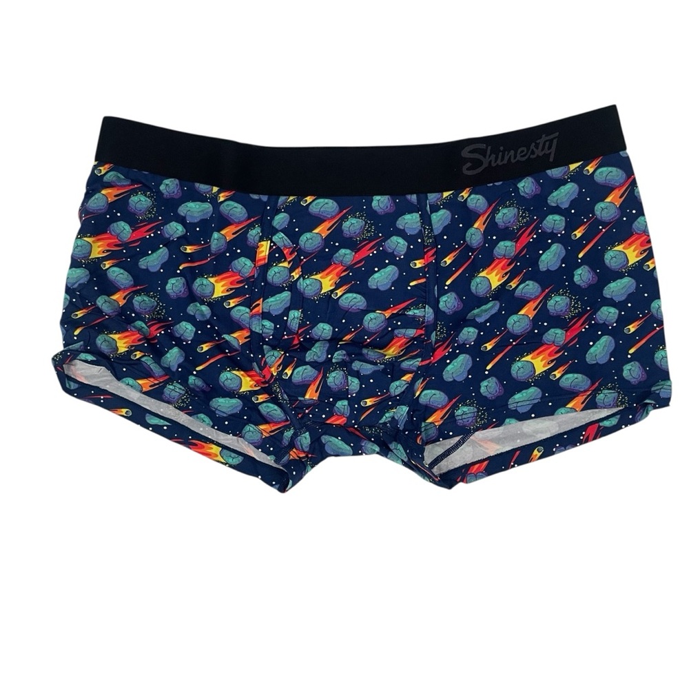 Shinesty “The Meateorite” Ball Hammock Briefs – Men’s XL, NWT, Space Print